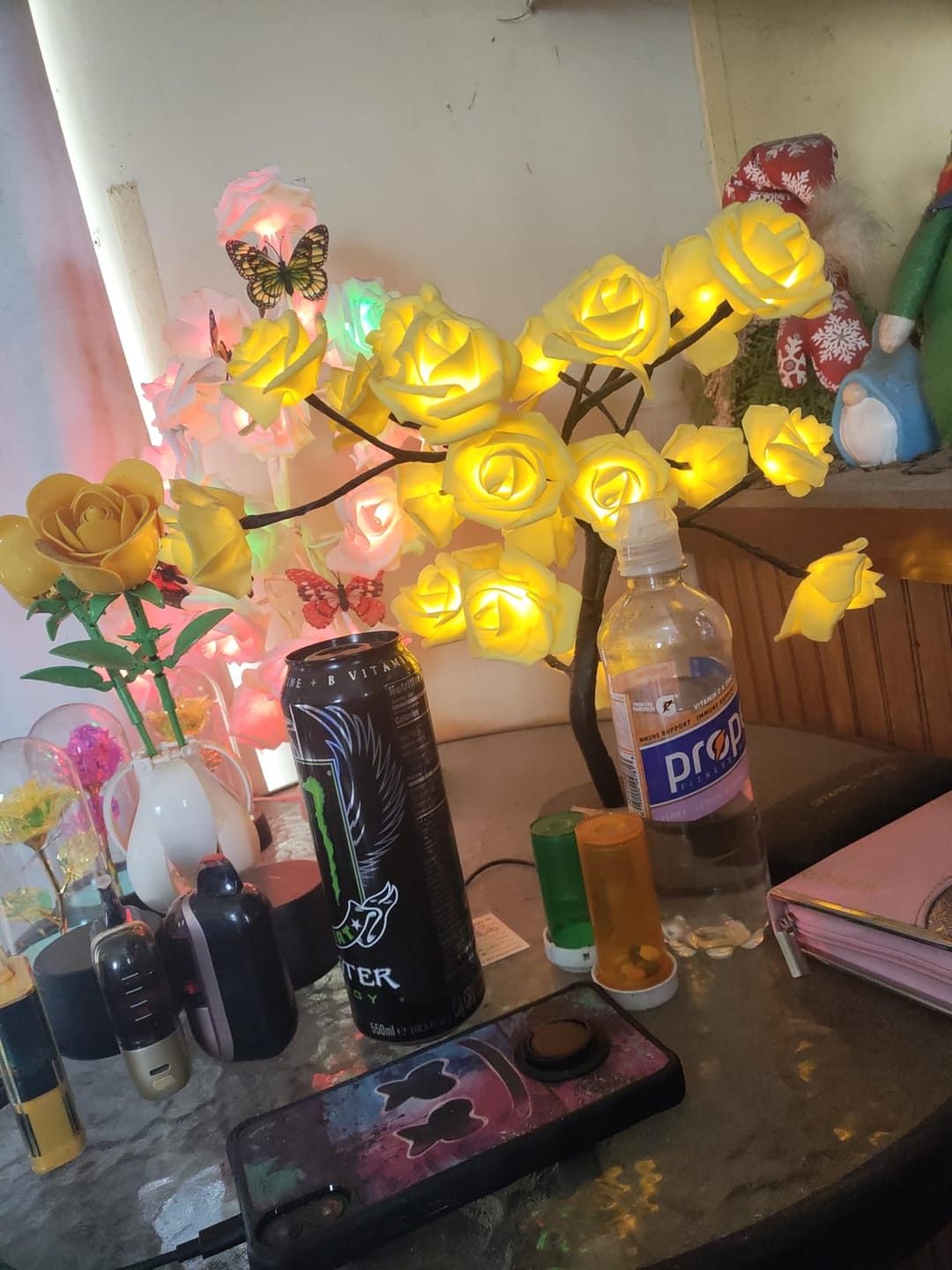 Customer photo review of RoseNest - Touch Control LED Rose Tree Lamp