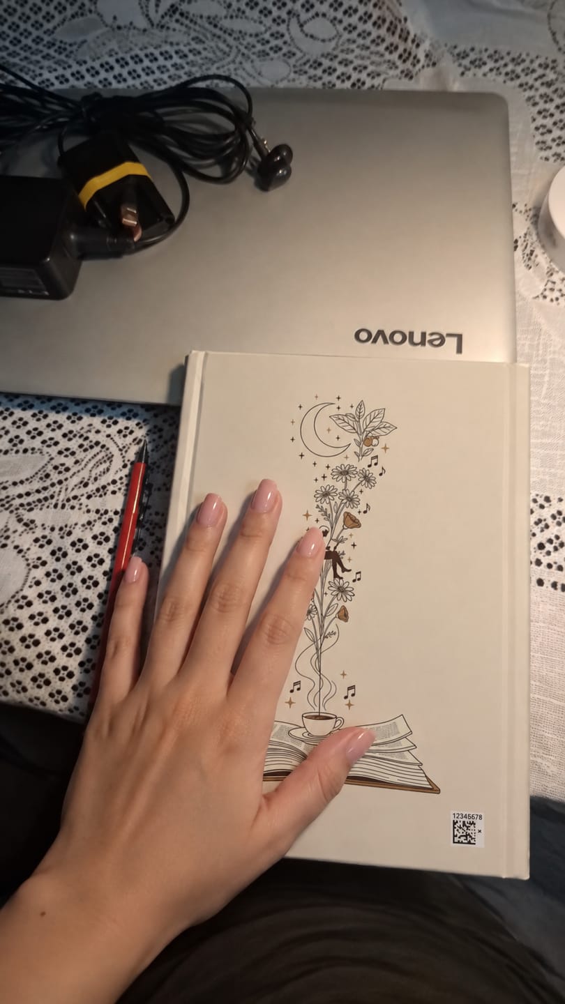 Customer photo review of Unfiltered Notes Hardcover Journal