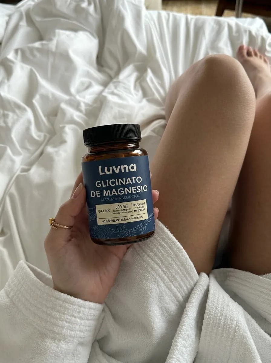 Customer photo review of Luvna™ Modo Avión | Glicinato de Magnesio