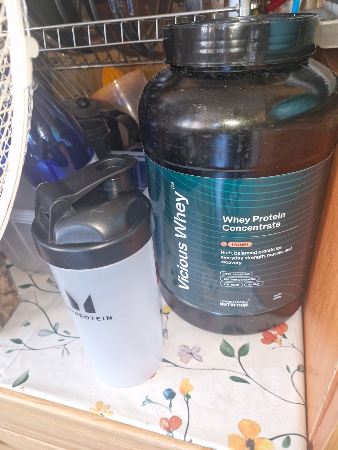 Customer photo review of Vicious Whey Protein - Proteina concentrata din zer