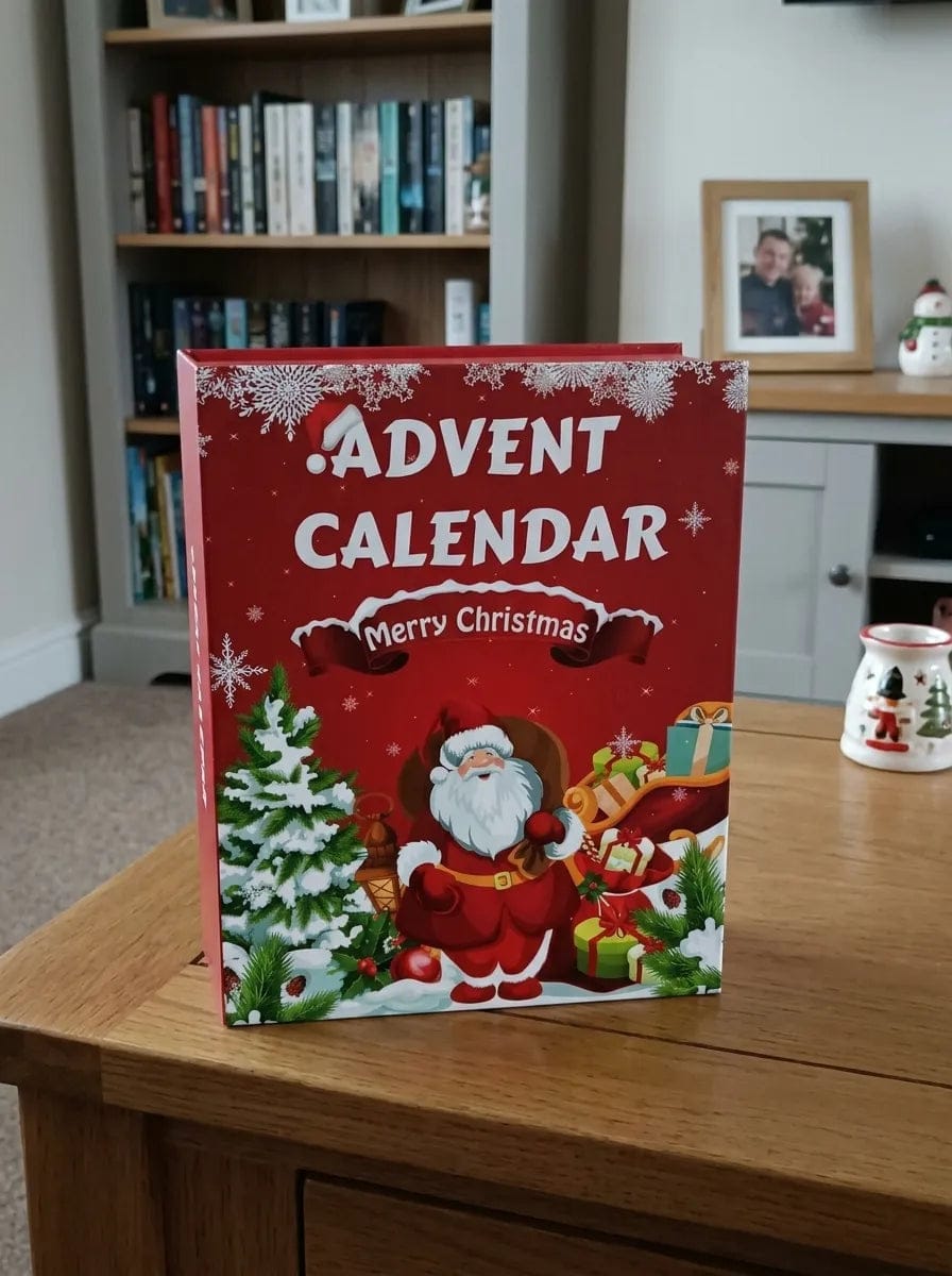 Customer photo review of Deluxe Santa’s Traditions™ 24-Day Jumbo Squishy Advent Calendar (3.3 lbs Edition)