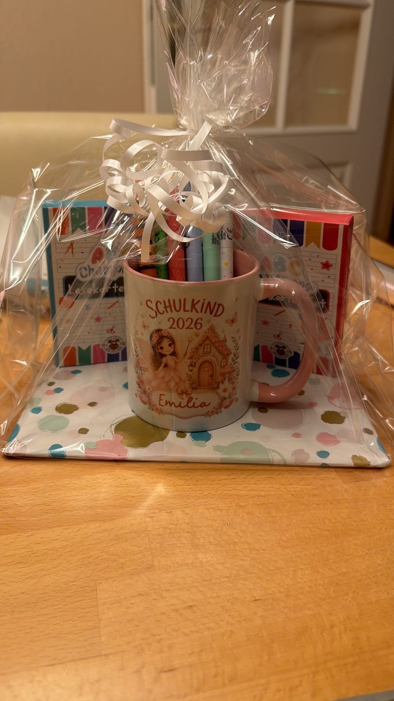 Customer photo review of Schulkind 12 - Tasse
