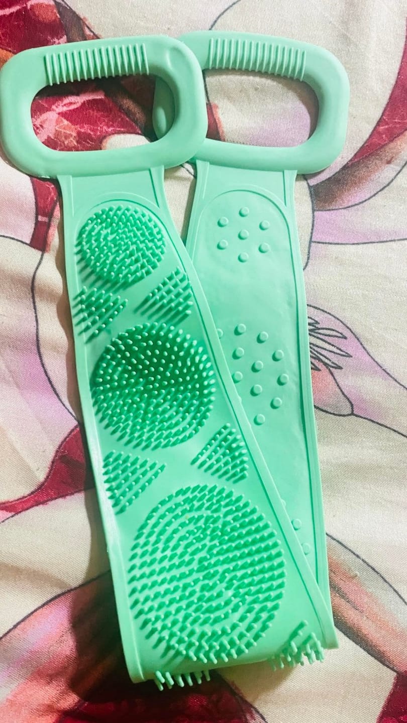 Customer photo review of SilkBrush | Silikon Körperbürste