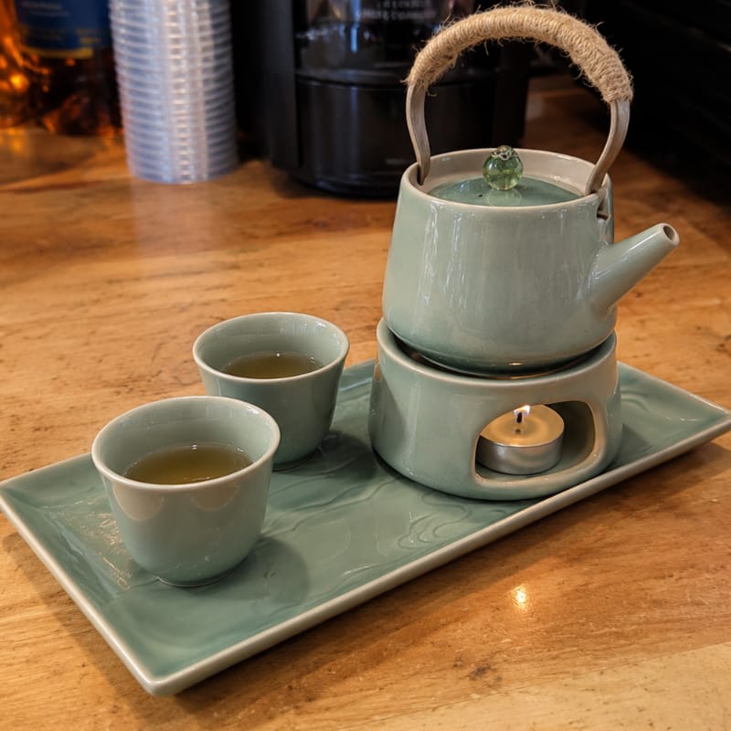 Customer photo review of Natsuo Ashtray Teapot Set