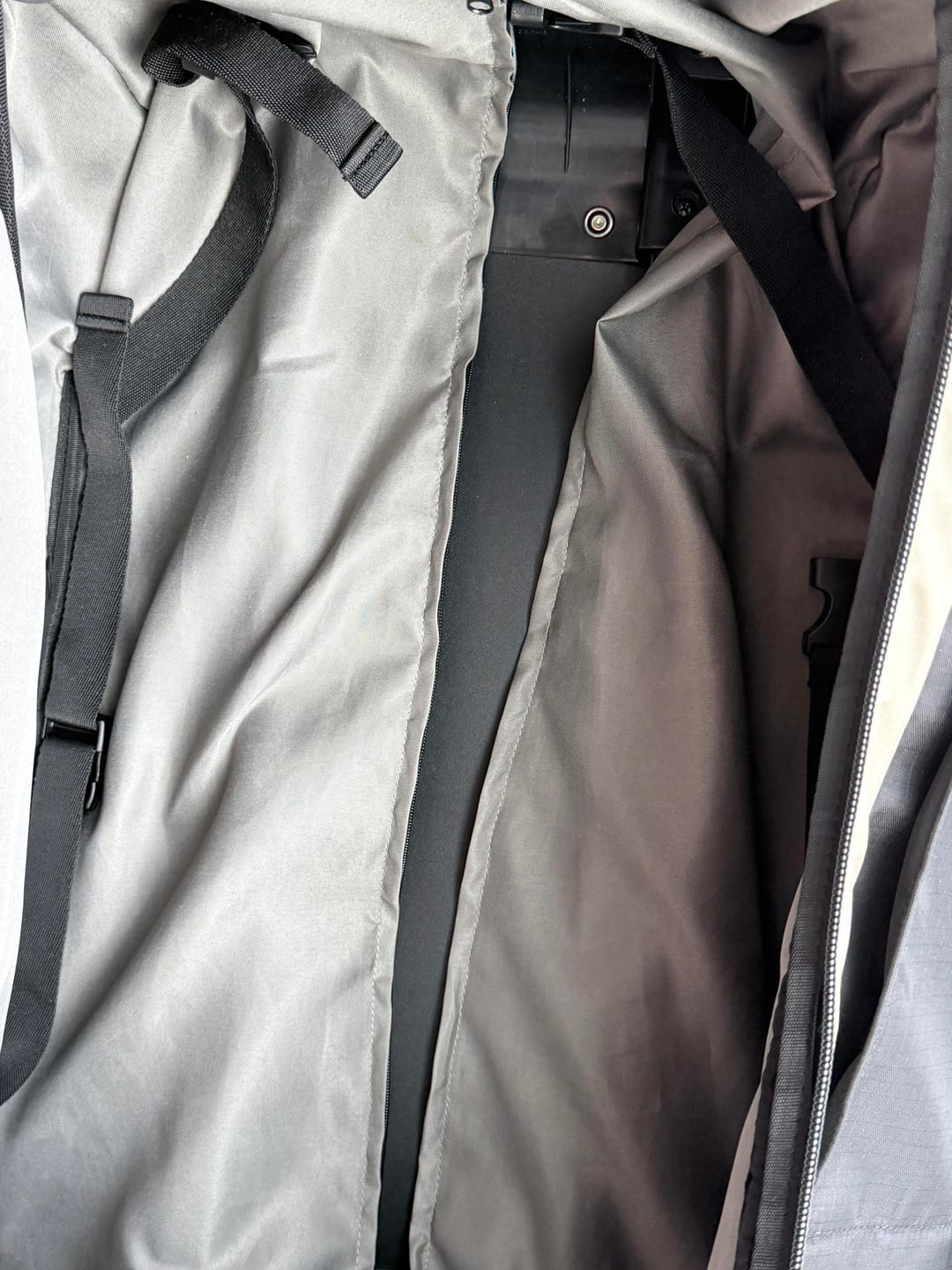 Customer photo review of Blast 43L Roller Backpack