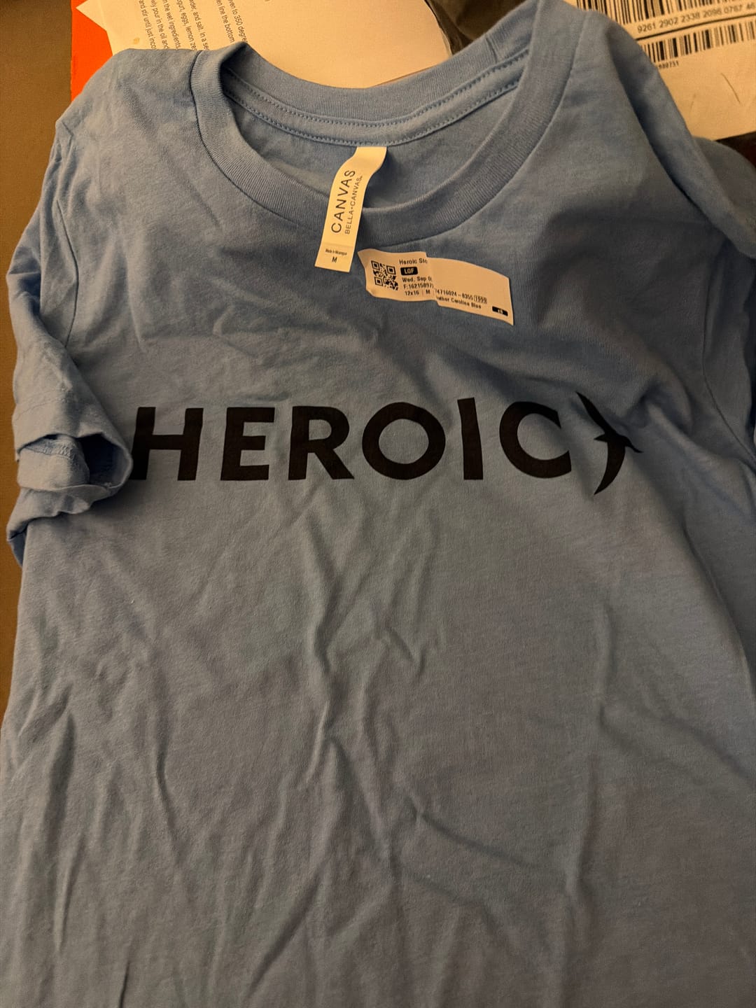 Customer photo review of Mowing Is My Therapy T-Shirt