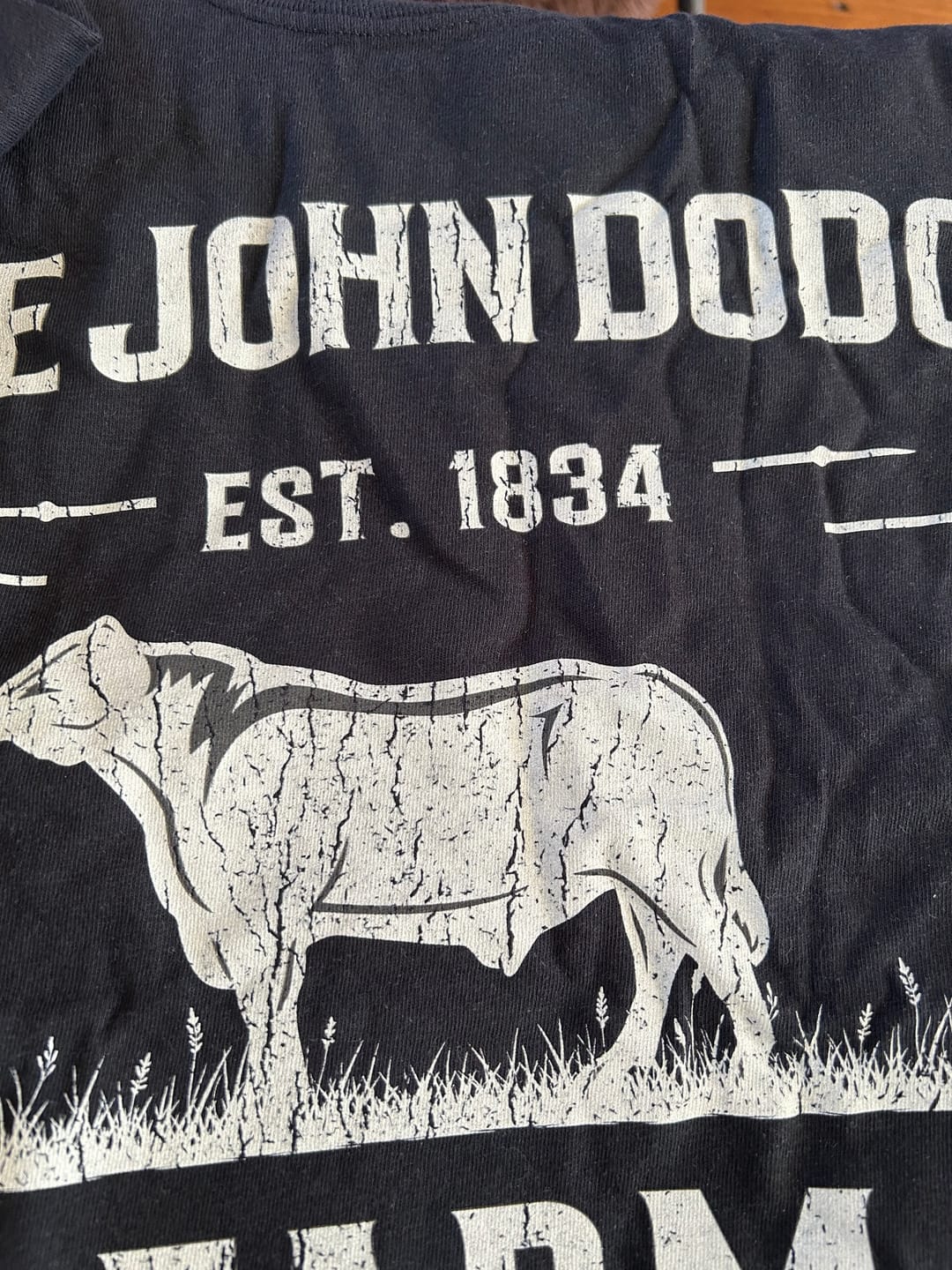 Customer photo review of CATTLE FARM CUSTOM SHIRT C17