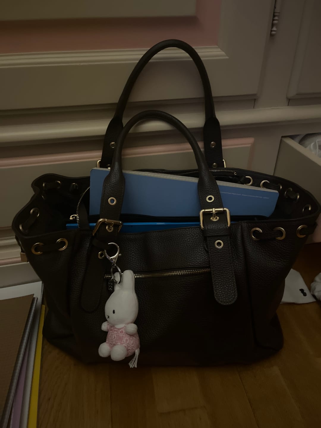 Customer photo review of Muse bag Espresso