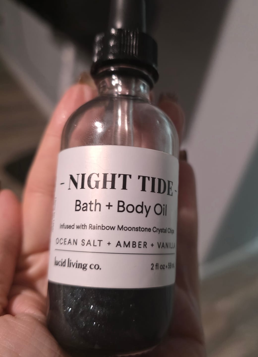 Customer photo review of Limited Edition Night Tide Body Oil