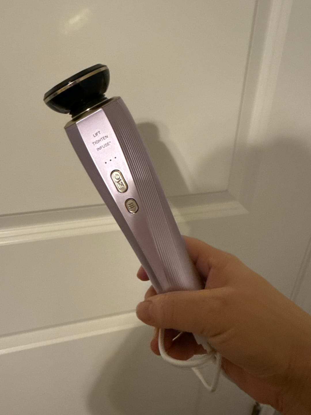 Customer photo review of INIA FLARE Microcurrent Facial Device