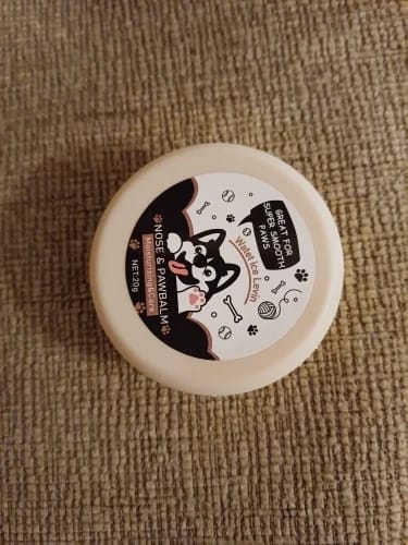 Customer photo review of Nose & Paw Repair Balm