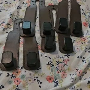 Customer photo review of Organizzazione Auto Ganci Doppio in Pelle Sintetica Morbida