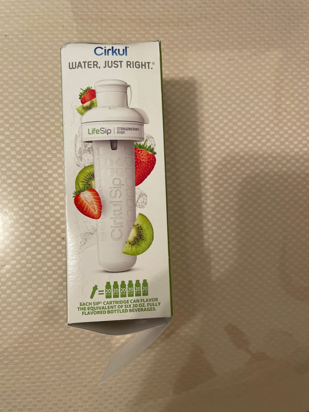 Customer photo review of LifeSip Strawberry Kiwi