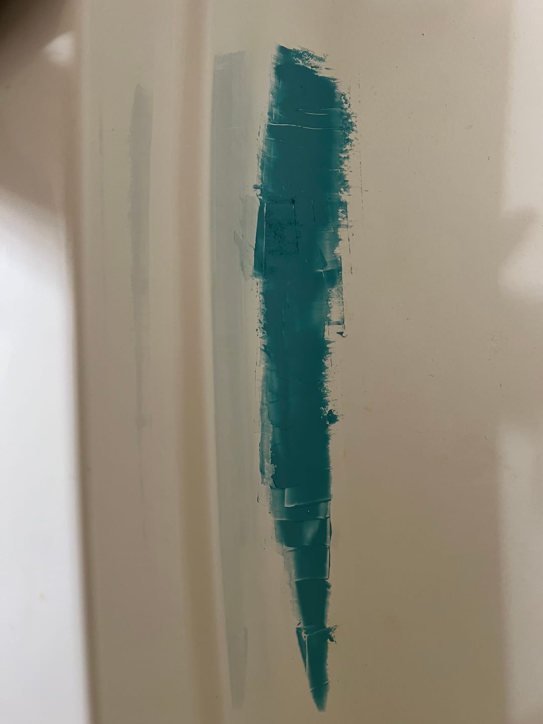 Customer photo review of Floor Crack Repair Kit
