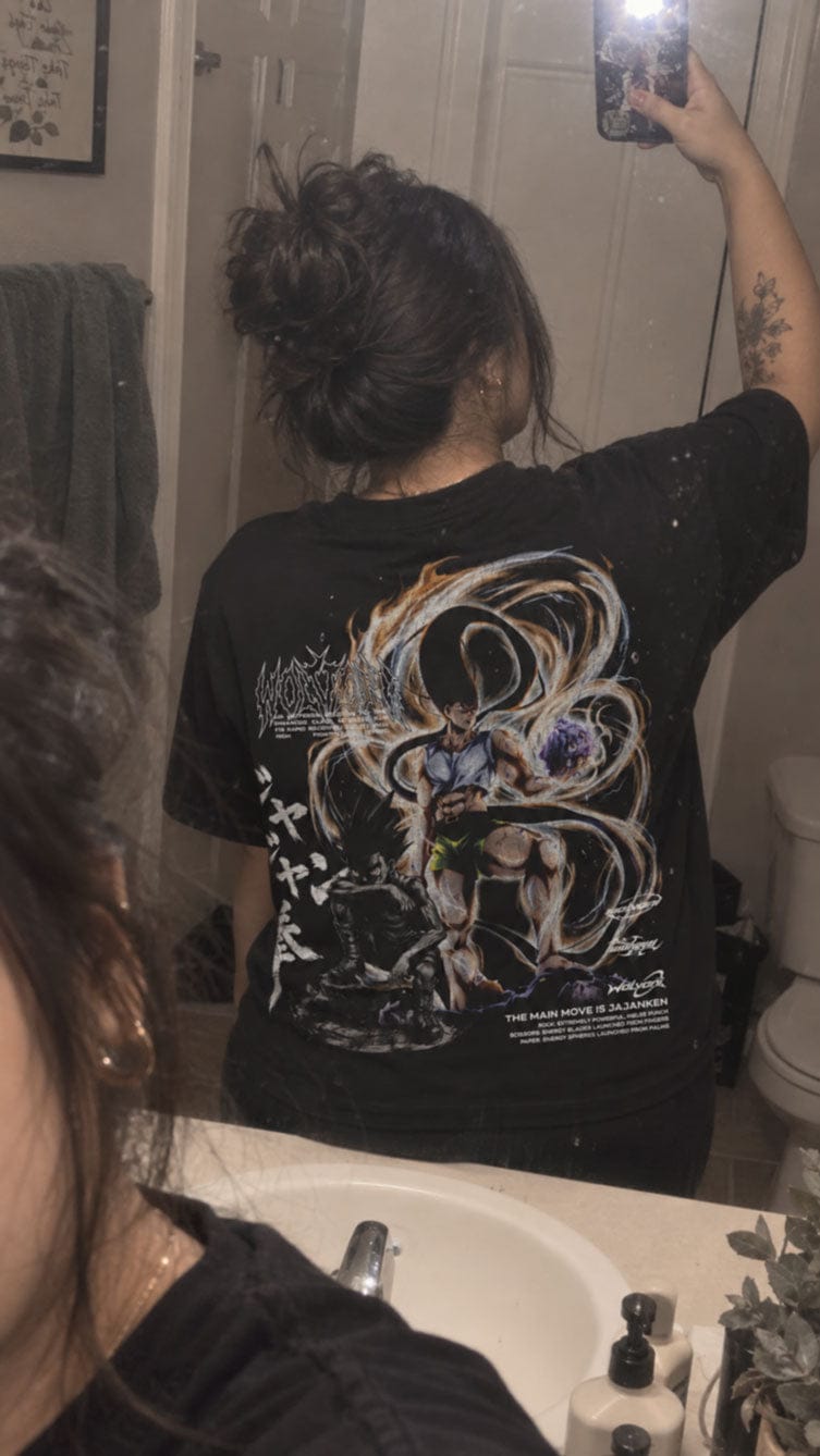 Customer photo review of HxH | Gon Heavyweight Washed Tee