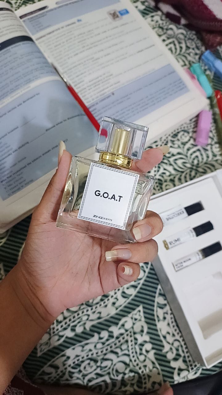Customer photo review of G.O.A.T
