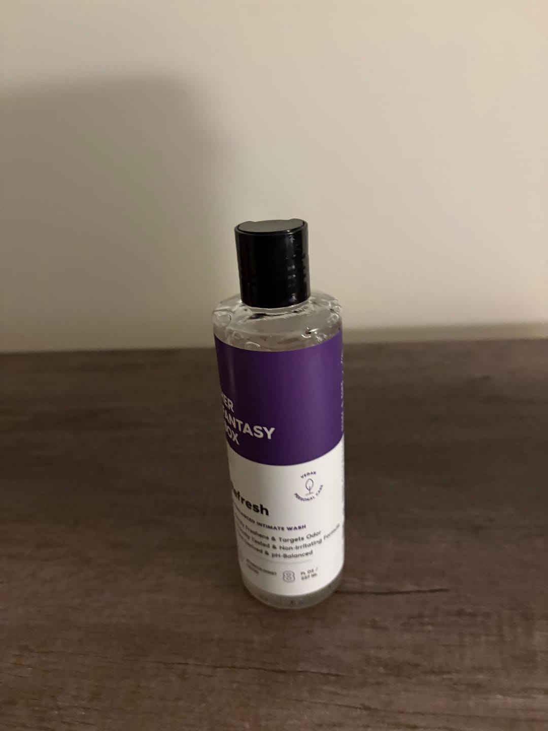 Customer photo review of Refresh Plant Based Intimate Body Wash for Women - pH Balancing