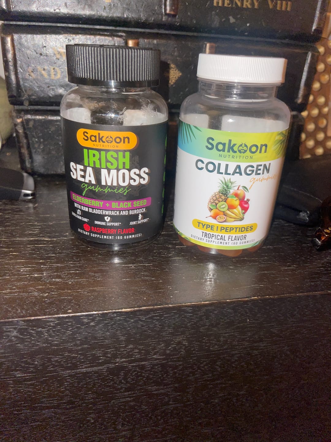 Customer photo review of Irish Sea Moss Gummies With Elderberry & Black Seed Oil