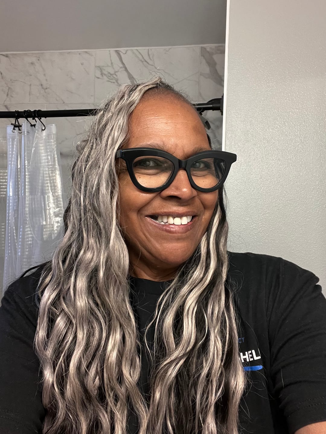 Customer photo review of Body Wave Feather Crochet Boho Hair for Braiding