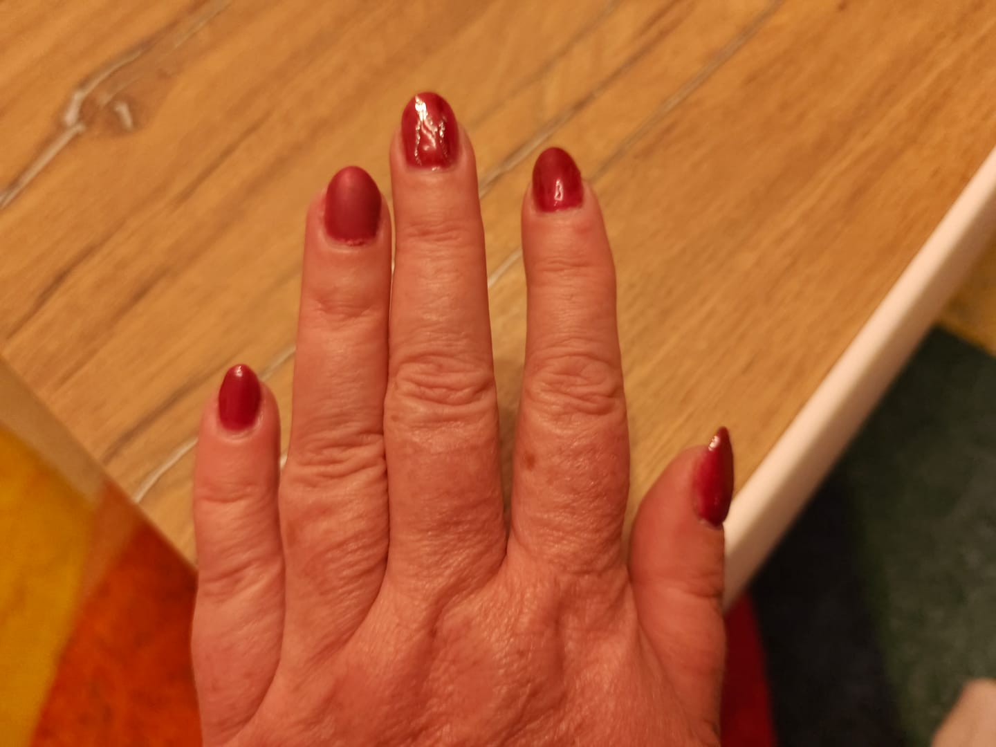 Customer photo review of 3in1 UV Nagellack - Hema frei - 90211 - glimmer pink