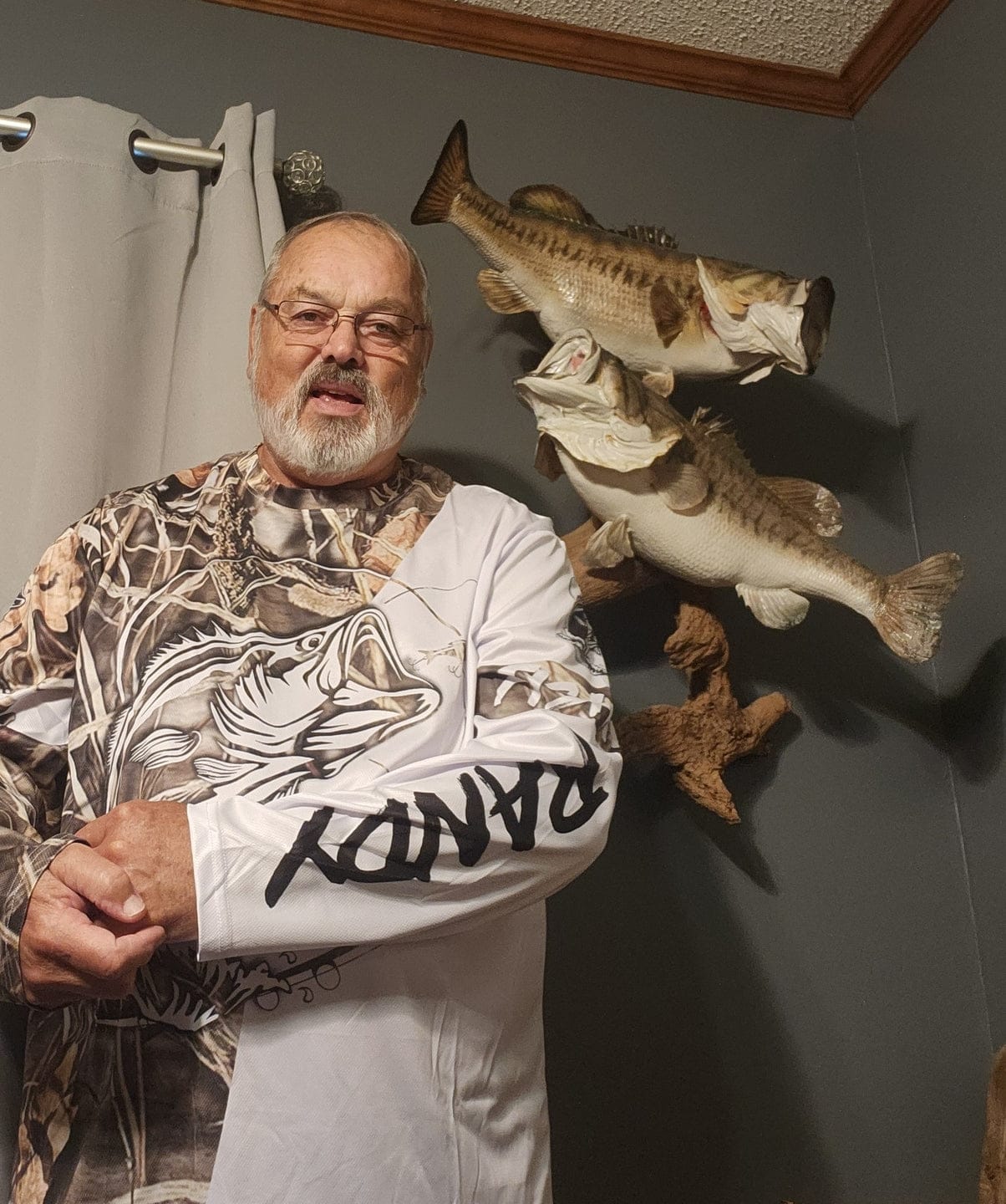 Customer photo review of To Fish Or Not To Fish Shirt