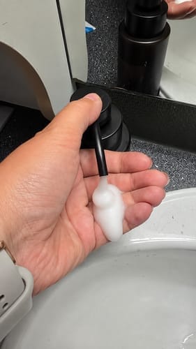Customer photo review of Nuala™ Újratölthető Tablettás Habszappan Szett
