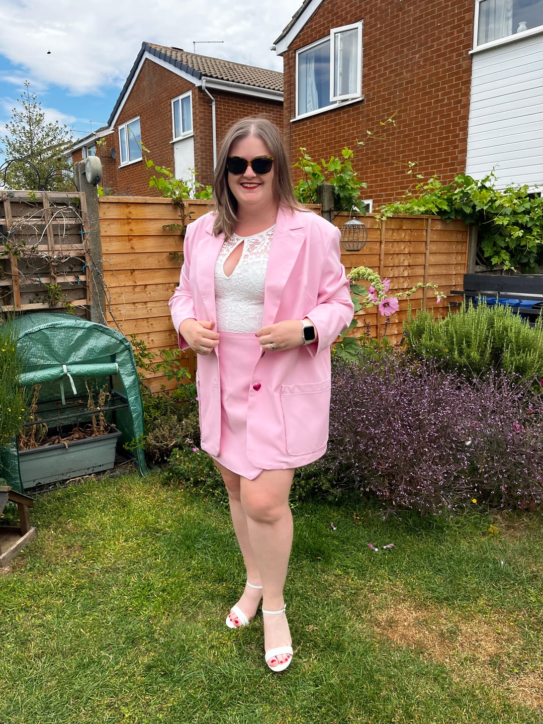 Customer photo review of Premium Plain Suiting Fabric