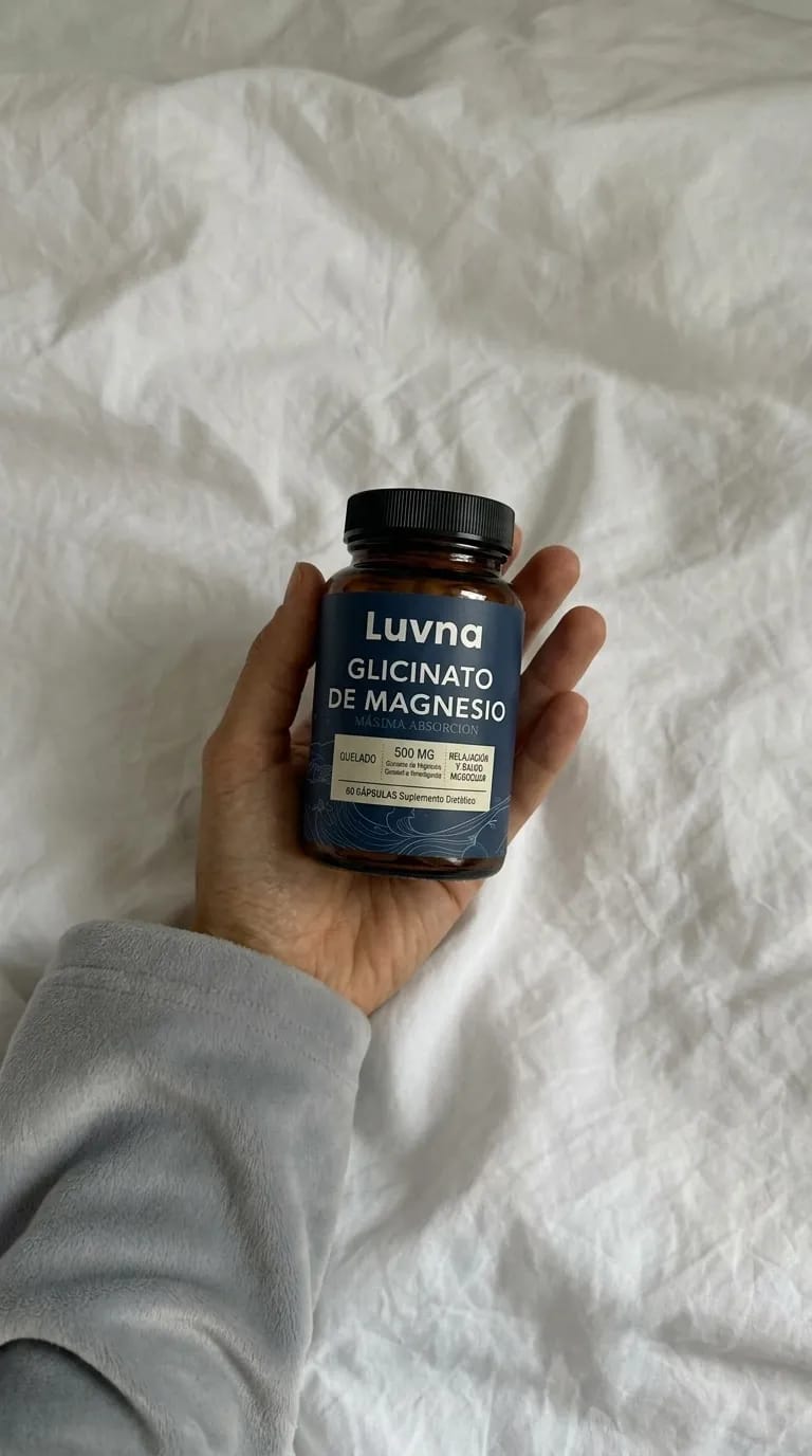 Customer photo review of Luvna™ Modo Avión | Glicinato de Magnesio