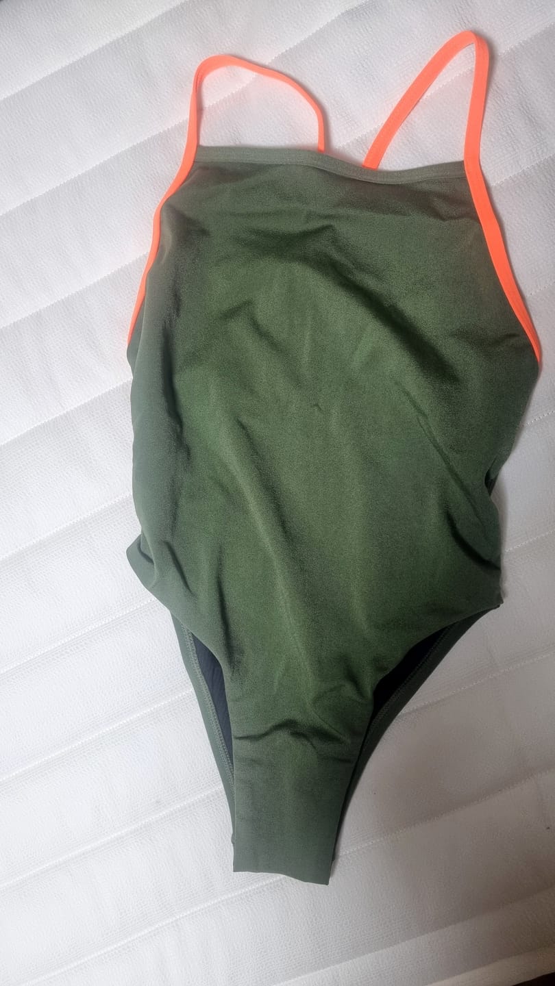 Customer photo review of ALBI ONE PIECE - Olive|Neon Orange