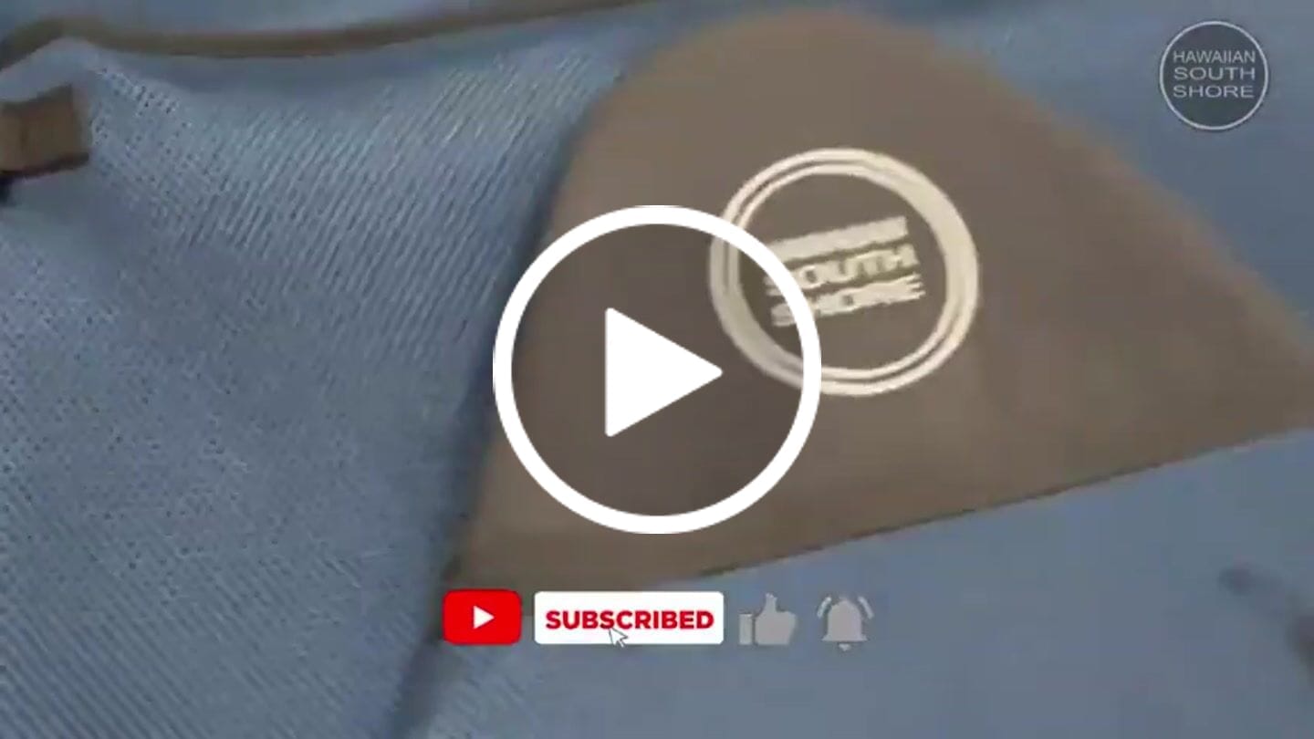 Customer video review of HawaiianSouthShore LONGBOARD Knit Surfboard Sock with Zipper & Stretch Mesh | Fits boards up to 9'8