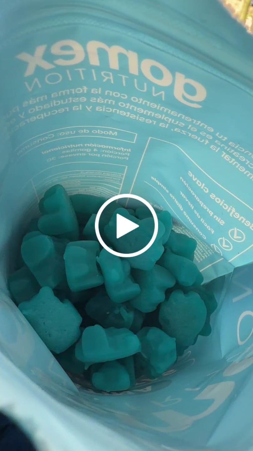 Customer video review of Gomitas de Creatina GOMEX | 5g por Dosis, Sin Polvos