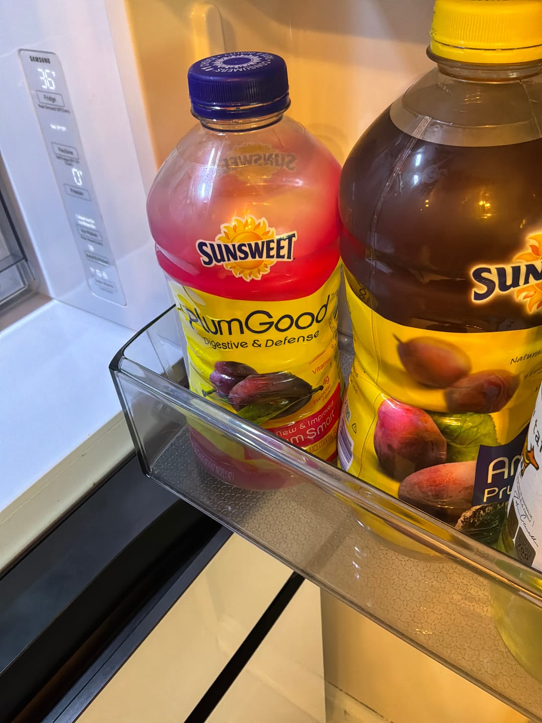 Customer photo review of Sunsweet PlumGood Plum Juice Cocktail from Concentrate 48 fl oz - 6 Pack