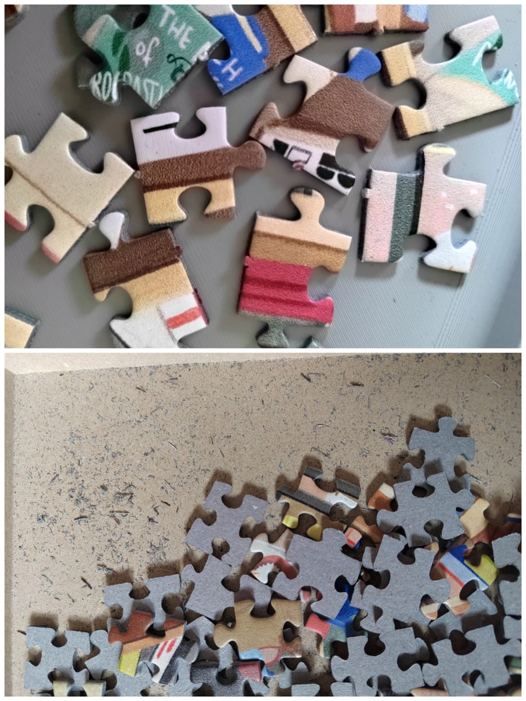 Customer photo review of Bücherwelt Puzzle