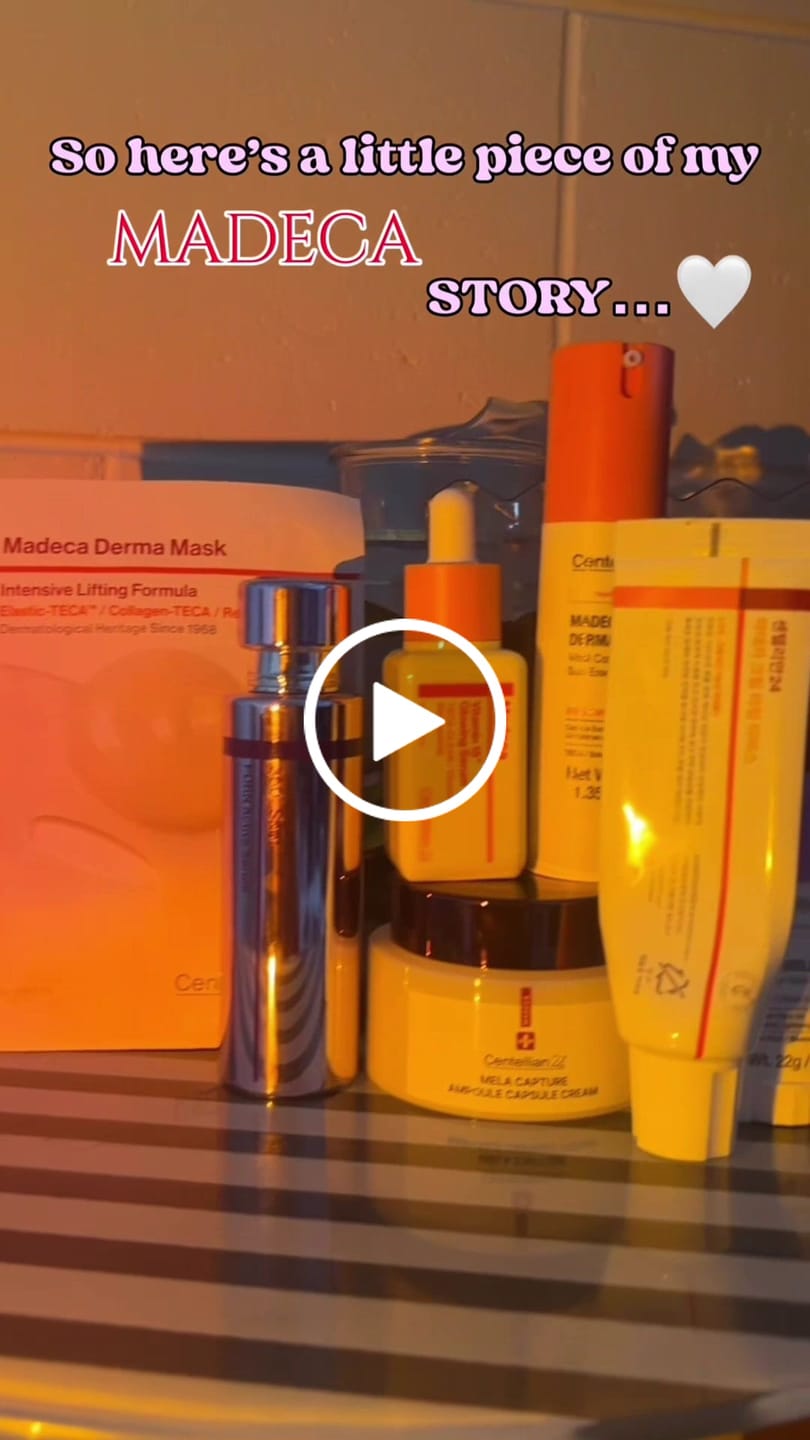 Customer video review of Madeca Cream Time Reverse 50ml