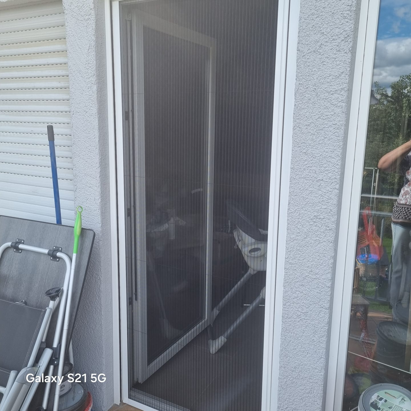 Customer photo review of Fliegengitter zum Schieben