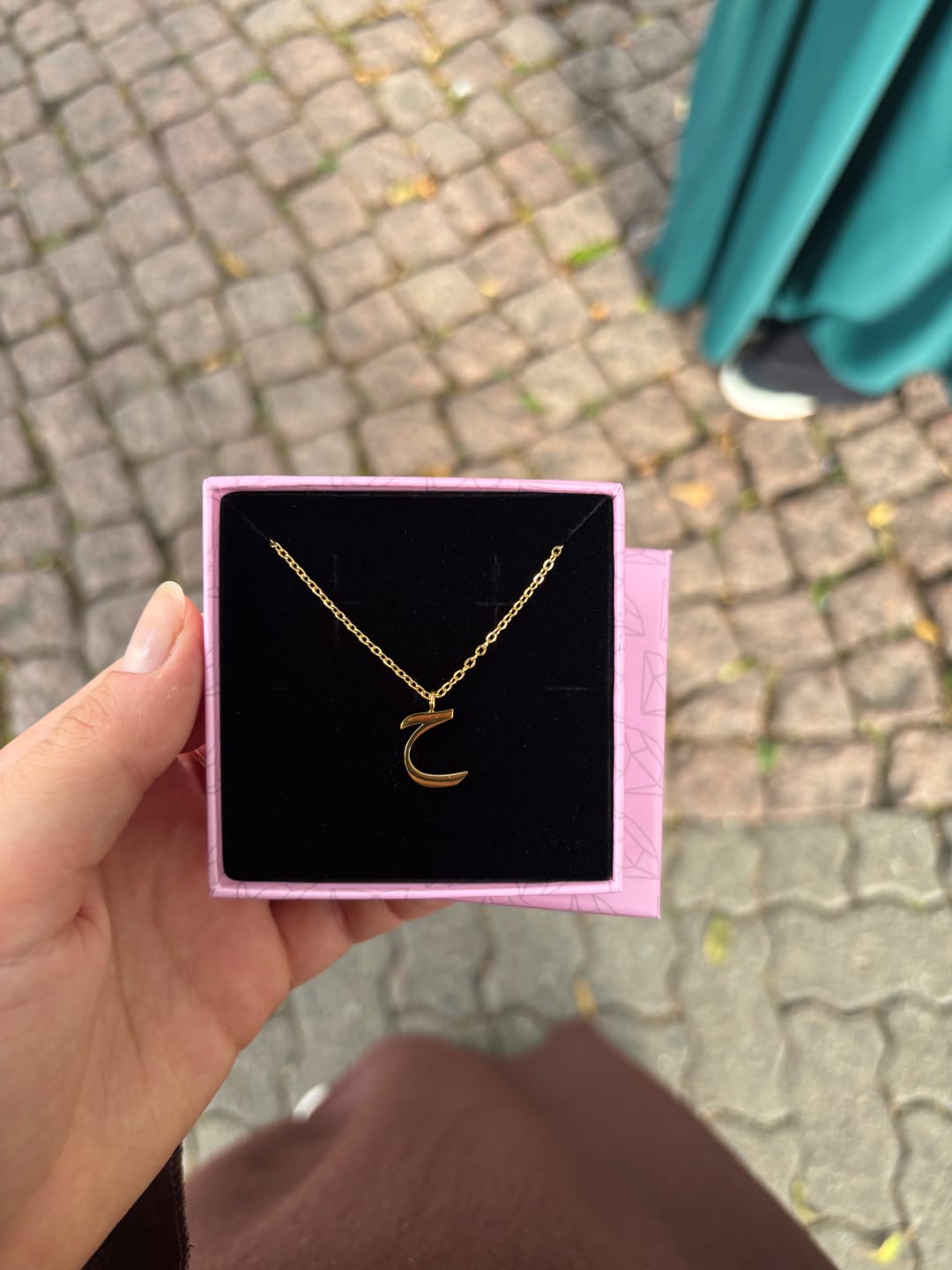 Customer photo review of Arabic Filigran Halskette | 18K vergoldet