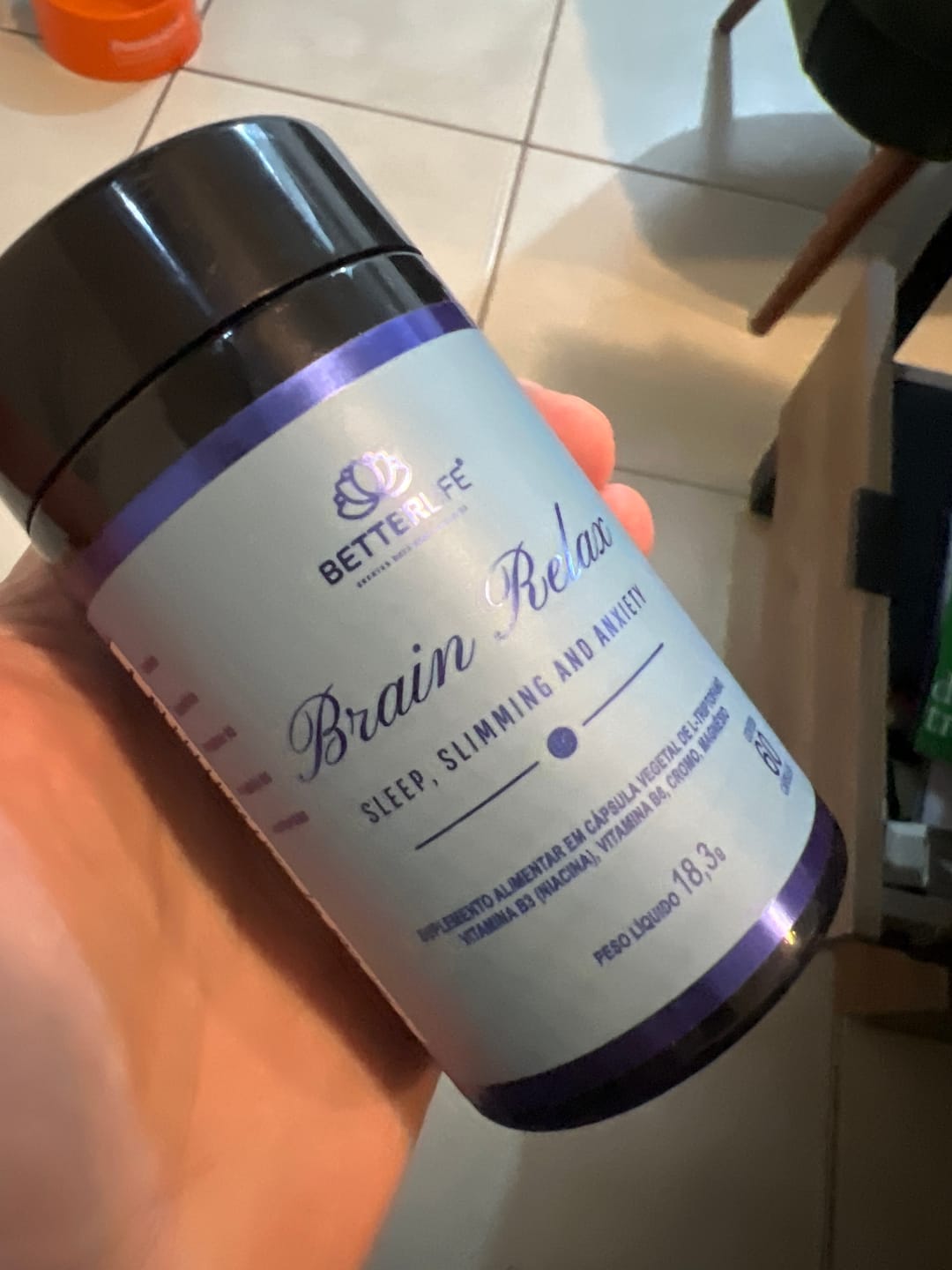 Customer photo review of Brain Relax 60 Cápsulas