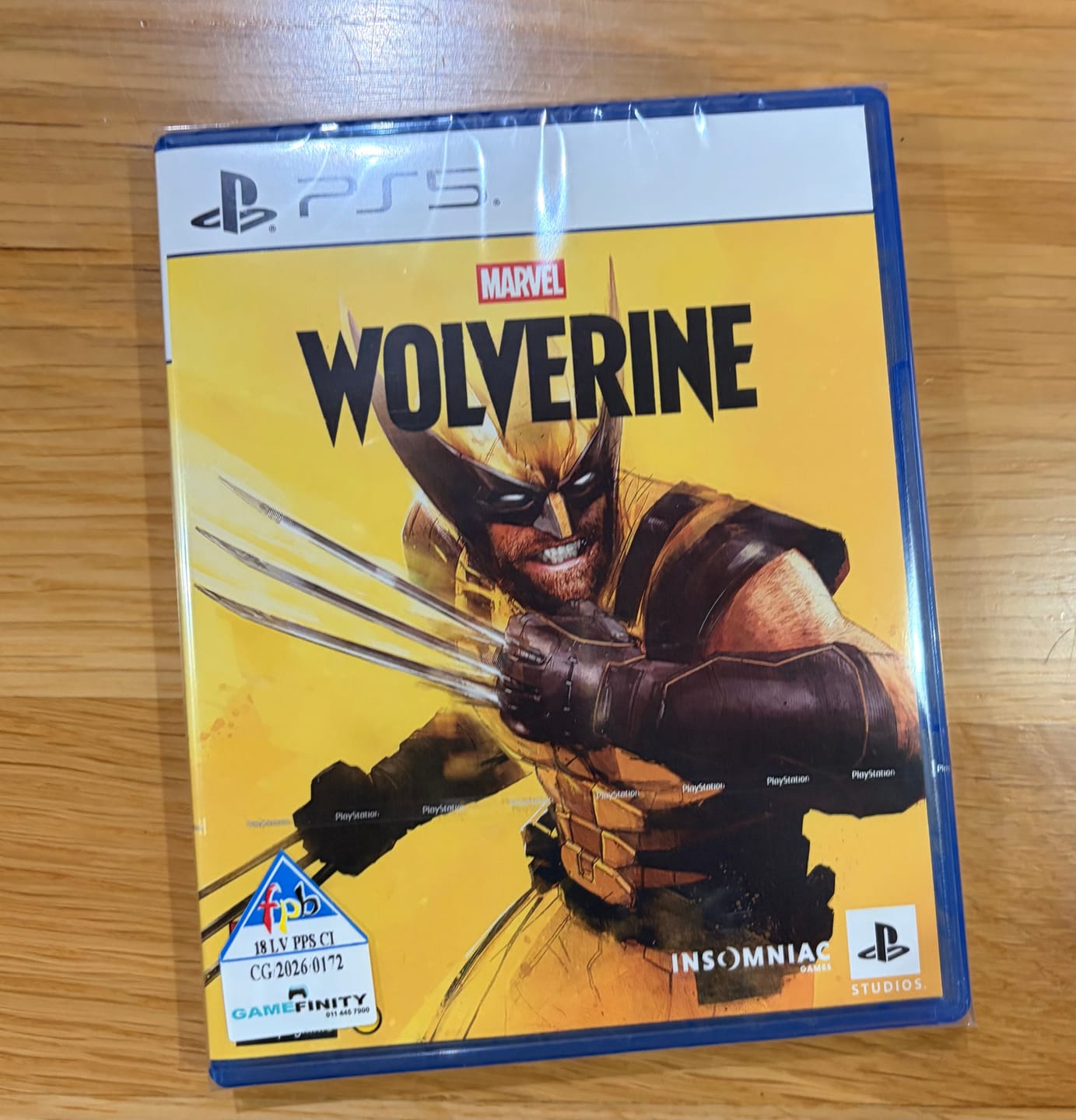 Customer photo review of Marvel’s Wolverine (PS5)