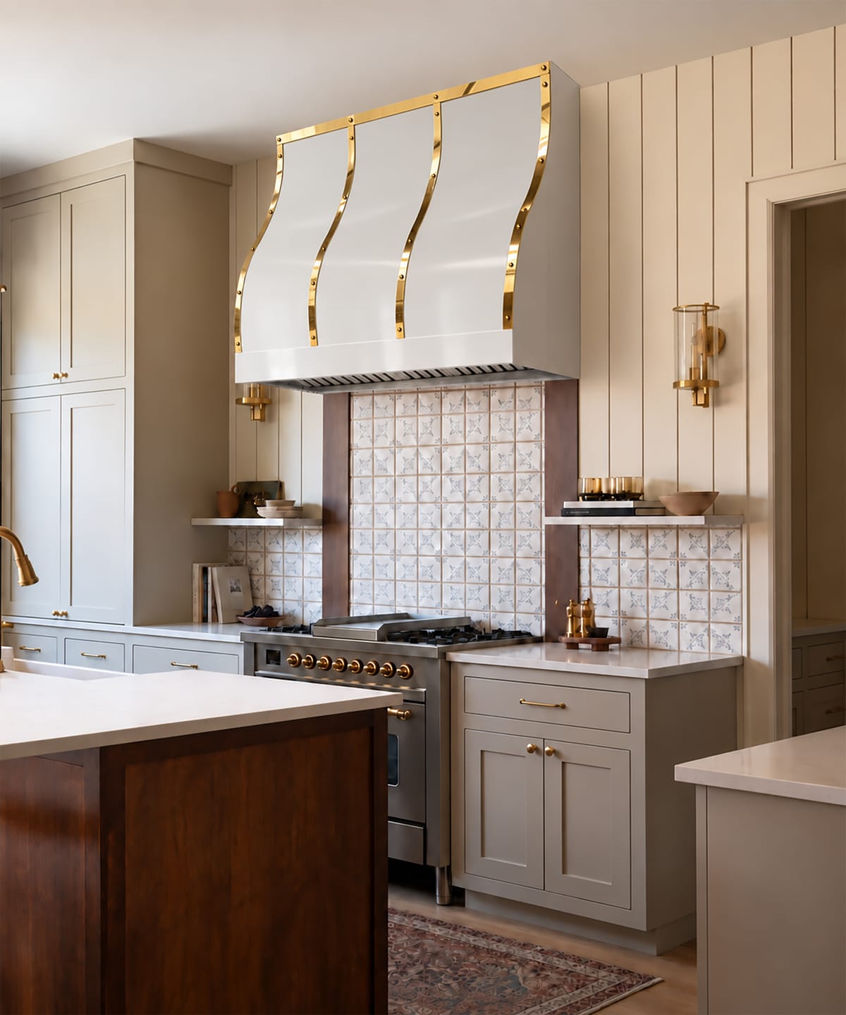 Customer photo review of Prime Industrial Custom White Stainless Steel Kitchen Hood PS5-B01