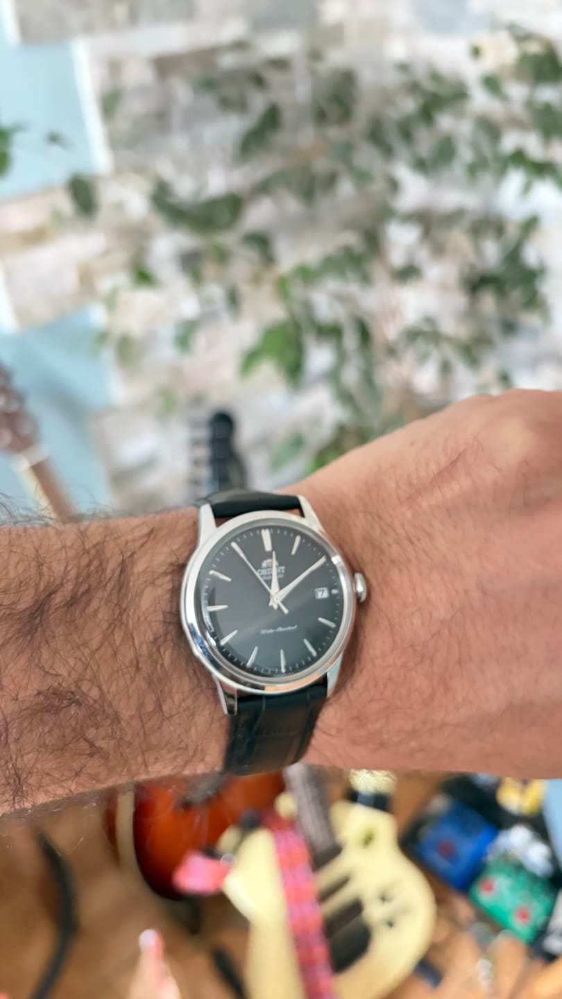 Customer photo review of Reloj Orient Automatic RA-AC0M02B30B Bambino 38mm
