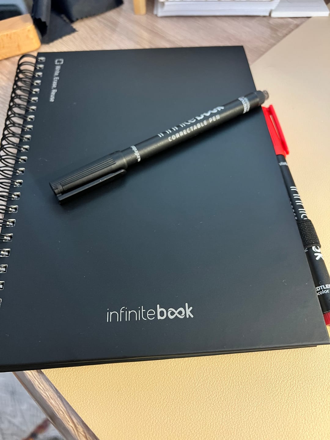 Customer photo review of Infinitebook A5 Hard Cover
