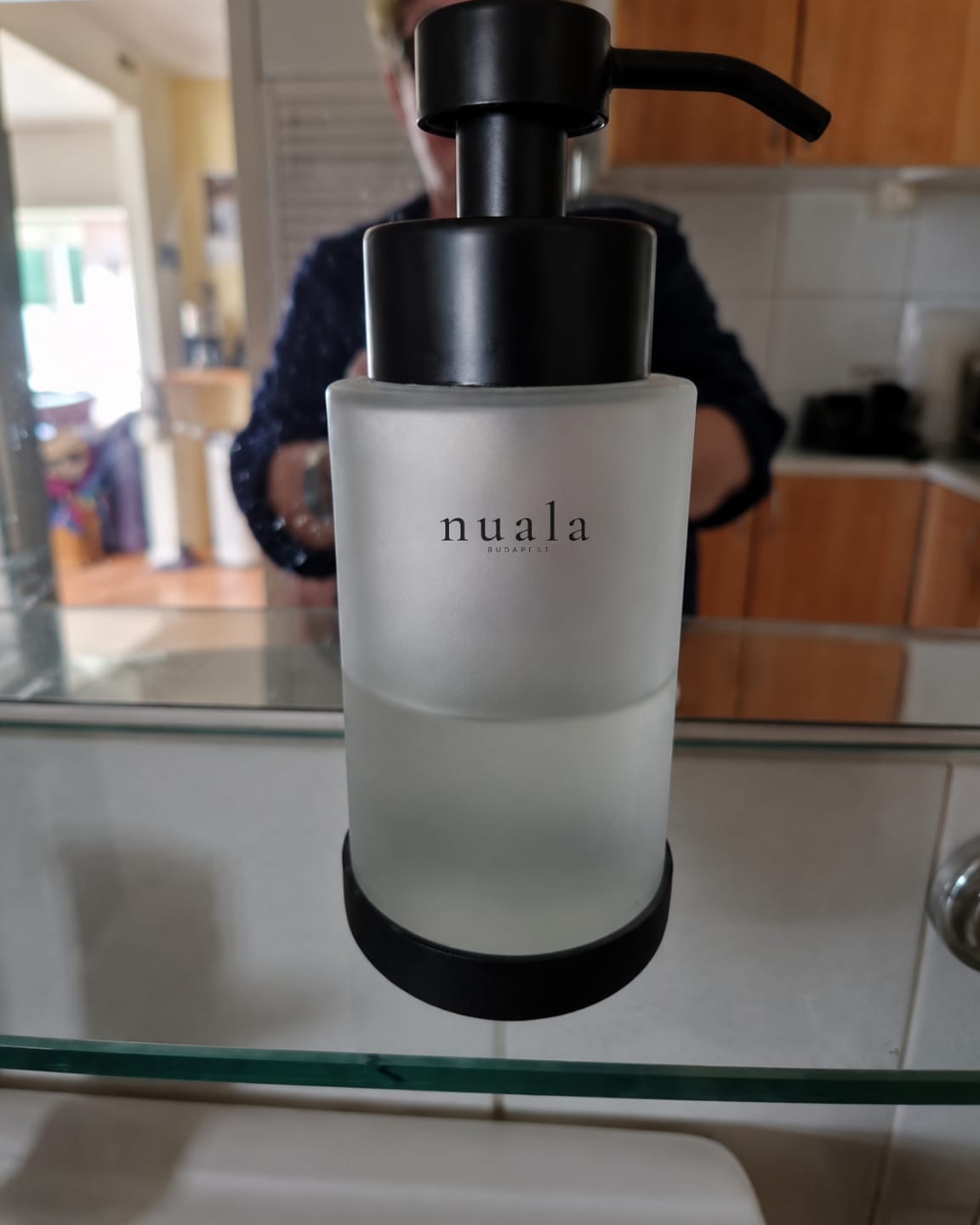 Customer photo review of Nuala™ Újratölthető Tablettás Habszappan Szett