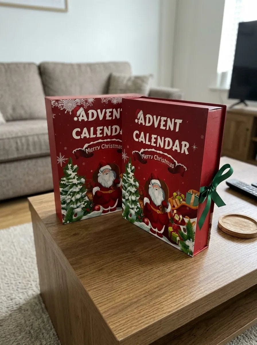Customer photo review of Deluxe Santa’s Traditions™ 24-Day Jumbo Squishy Advent Calendar (3.3 lbs Edition)
