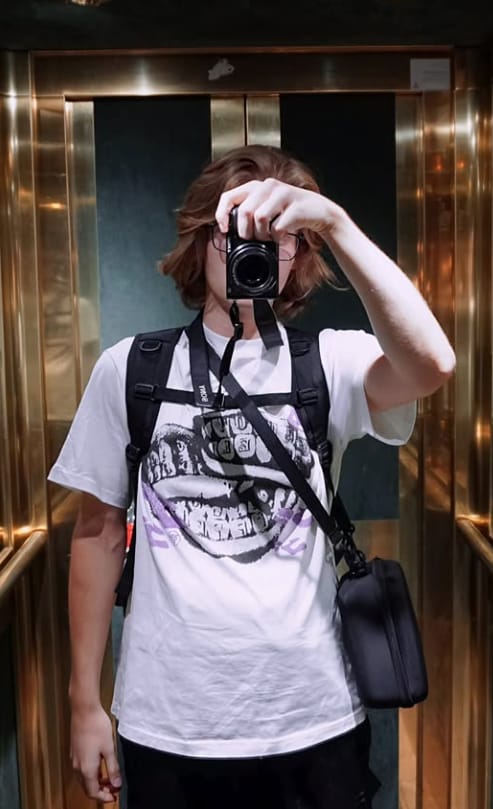 Customer photo review of MENACING GRILLZ WHITE TEE