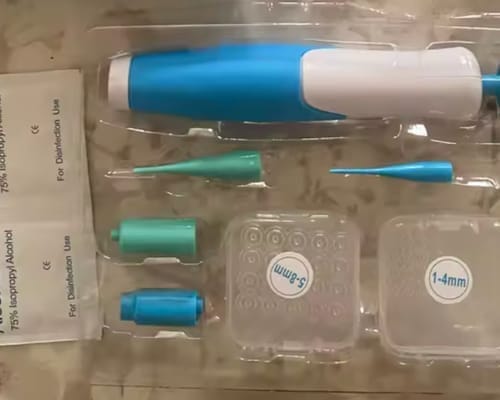 Customer photo review of Removedor Indoloro de Fibromas