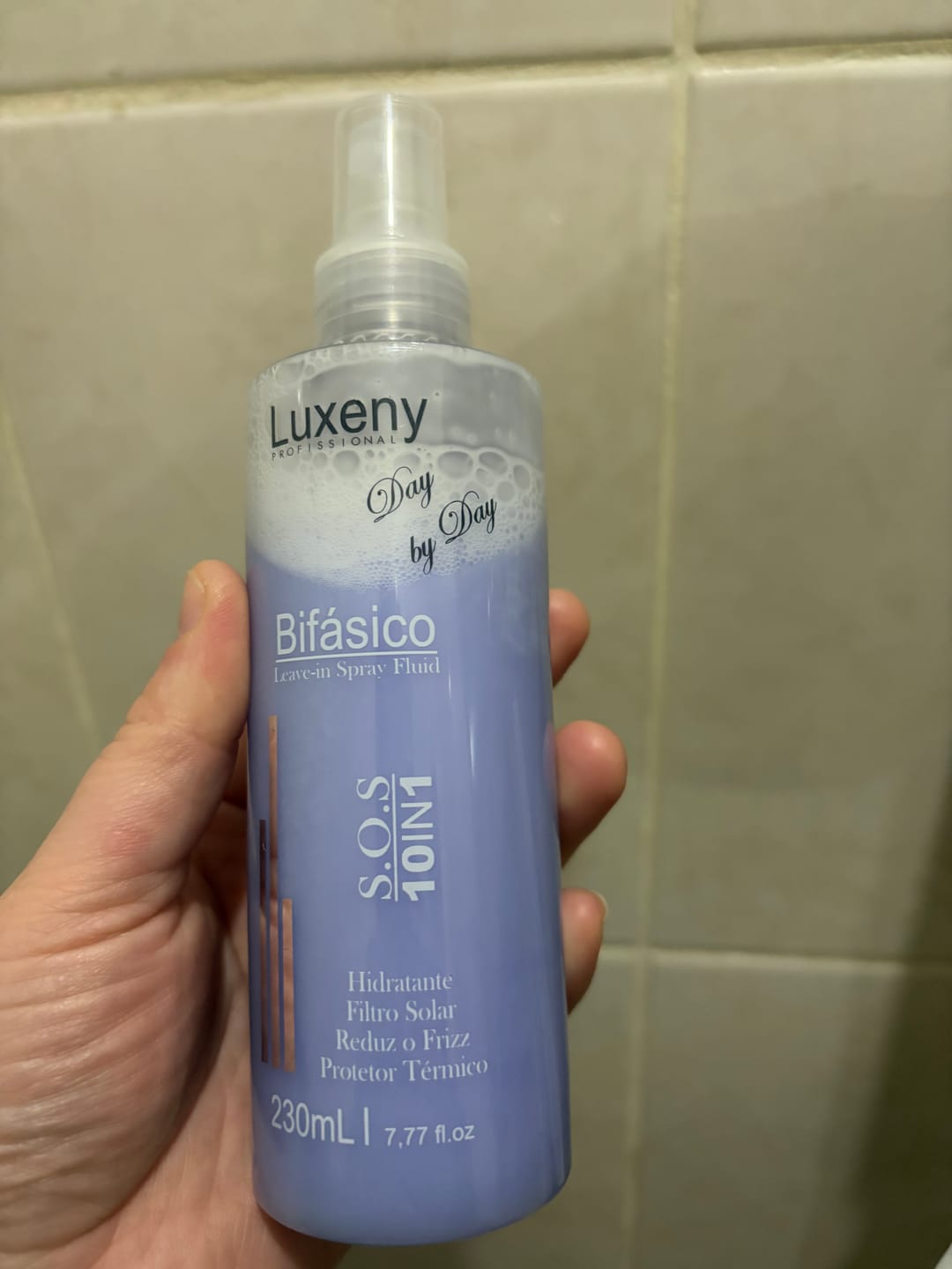 Customer photo review of Spray Bifásico 10 en 1 230 ml