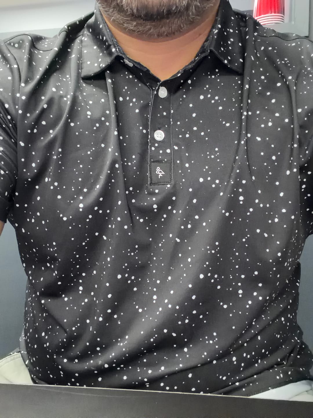 Customer photo review of Cosmic Sprinkle - Black