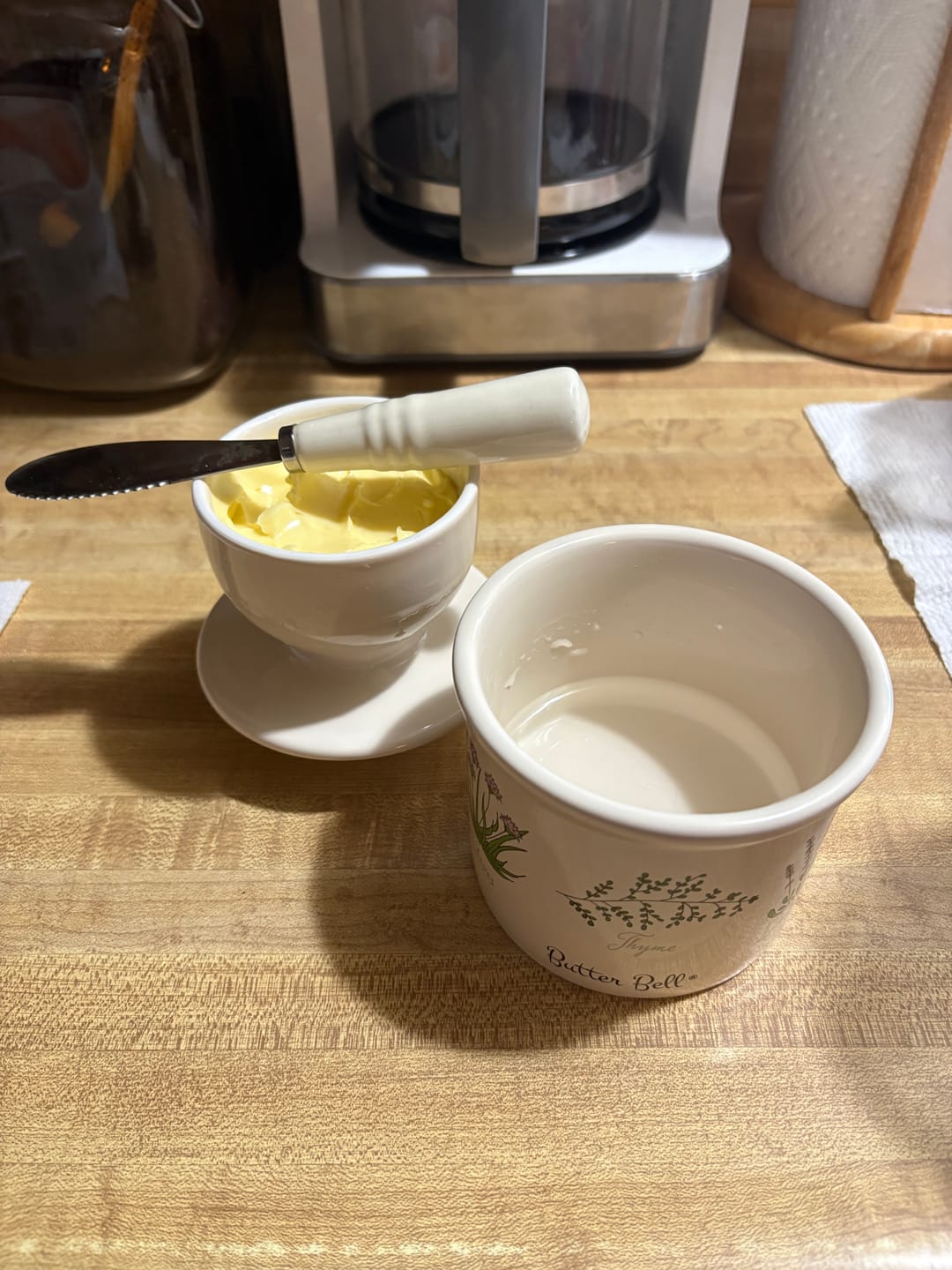 Customer photo review of Chelsea Gardens Butter Bell Crock