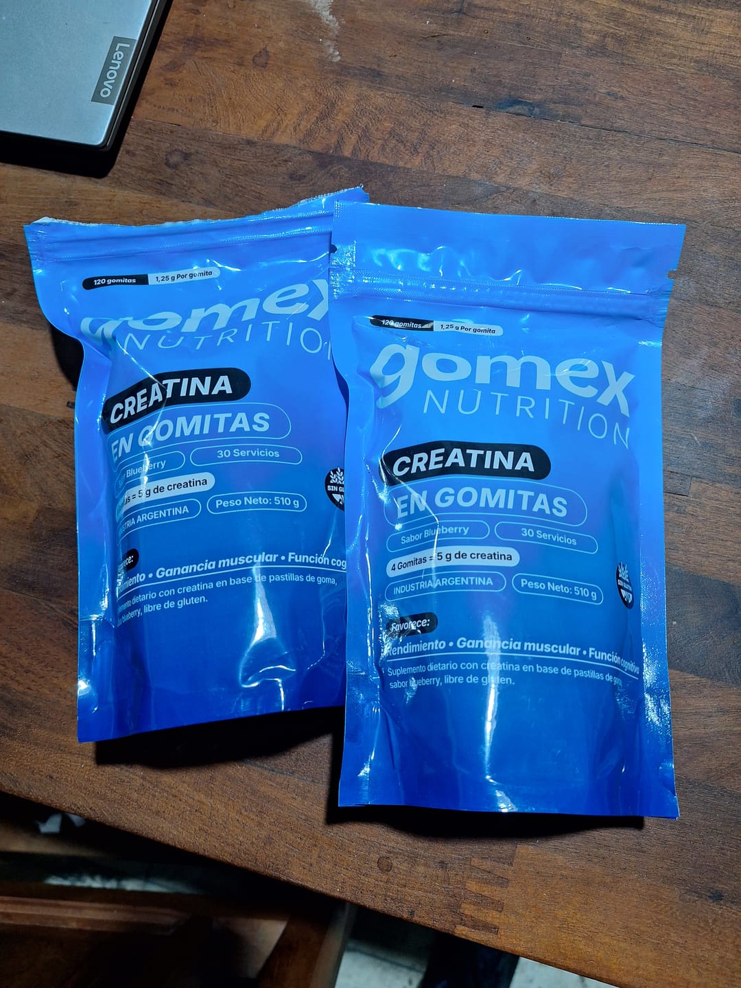 Customer photo review of Gomitas de Creatina GOMEX | 5g por Dosis, Sin Polvos