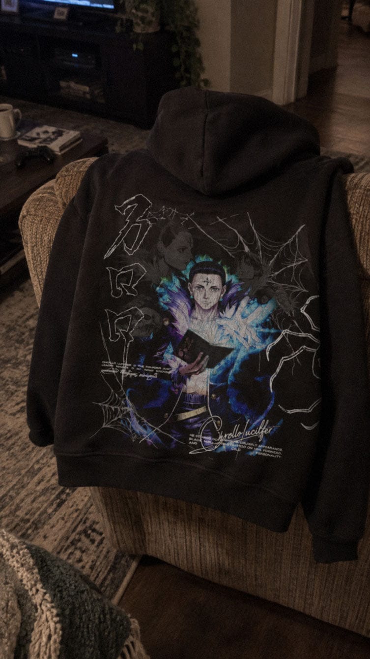 Customer photo review of HxH | Chrollo Lucilfer Hoodie